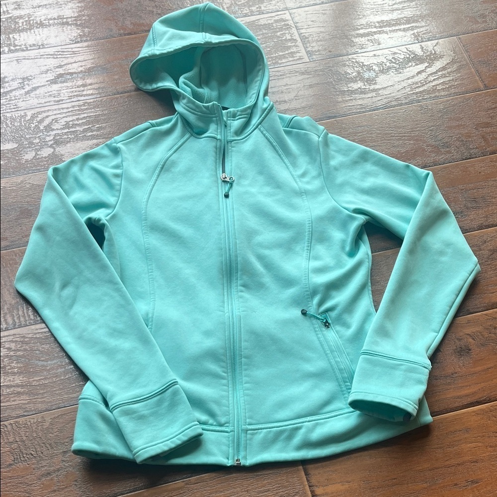 Lands' End Women's Teal Utility Jacket